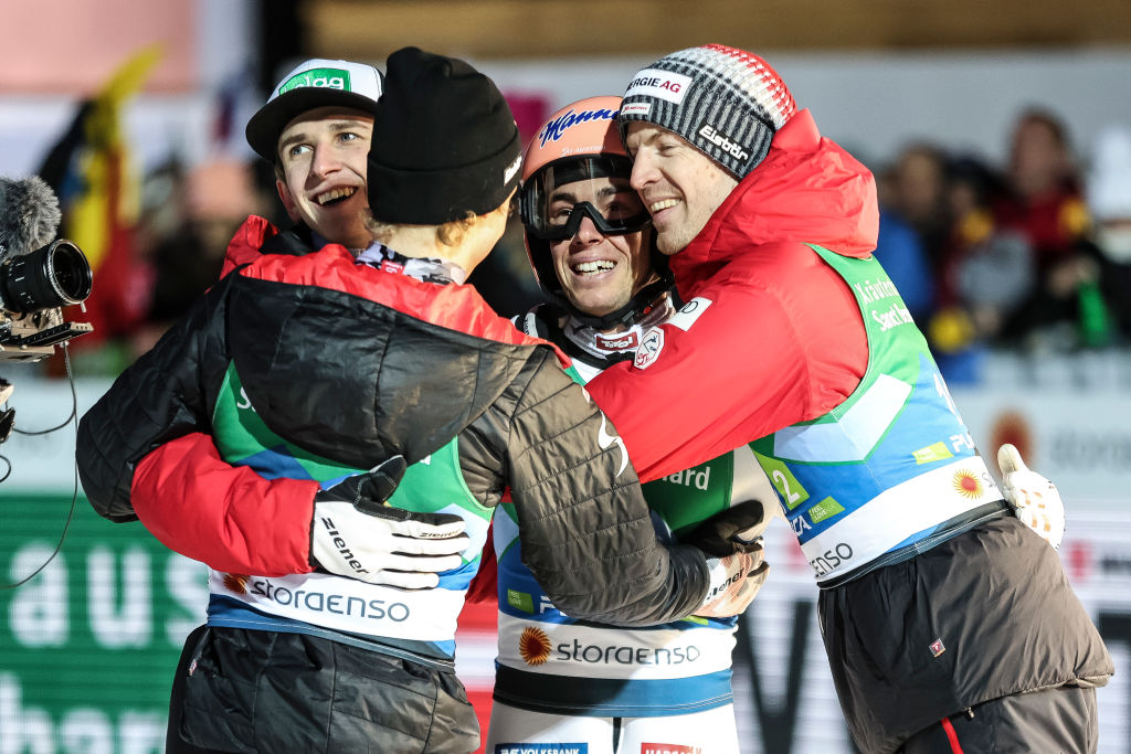 Salto Con Gli Sci L Austria Beffa La Slovenia Nella Prova A Squadre Di Planica Domani Il Gran